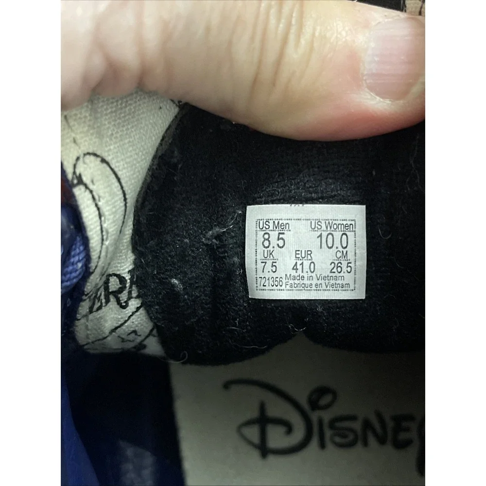 Women Size 10‎  Men Sz 8.5 VANS Disney x Sk8- High Sorcerer's Apprentice Purple